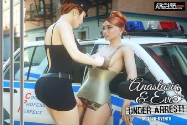 Anastasia Eve Under Arrest